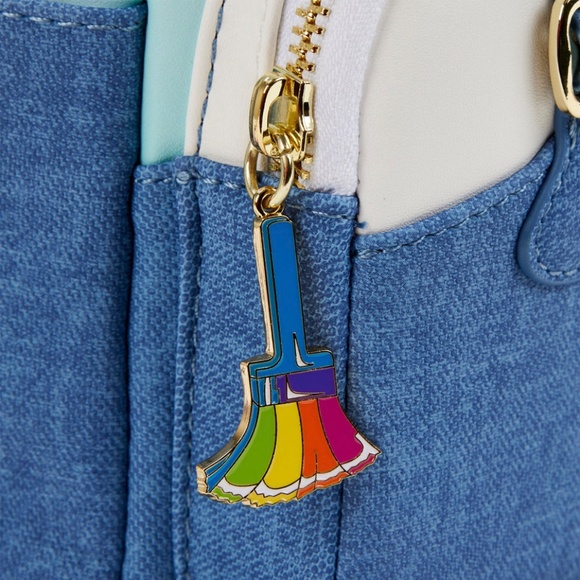 Loungefly Lisa Frank Panda Painter Cosplay Backpack/Wallet Set - Picture 8 of 14